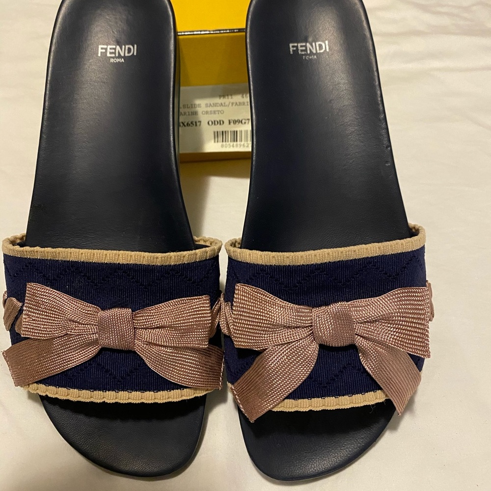 Authentic Fendi slides